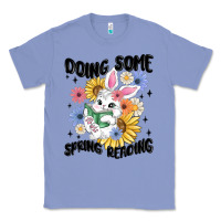 Colony Blue doing some spring reading Classic Tee - MaliasSmallBusiness