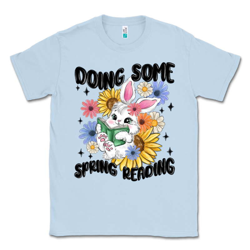 Doing Some Spring Reading Classic Tee by MaliasSmallBusiness | Teevron