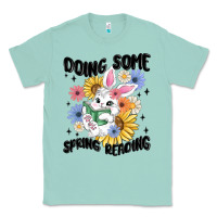 Seafoam doing some spring reading Classic Tee - MaliasSmallBusiness
