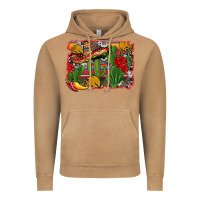 Vintage Camel mexican cacti background Vintage Hoodie - Artiststas