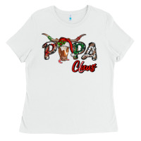 White papa claus Ladies Tee - RanaPortraitStore