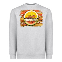 Heather Grey hello summer watermelon lemon Heavyweight Sweatshirt - Jasminsmagicworld