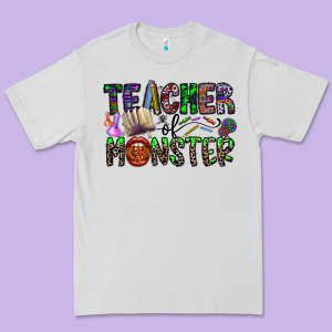 Teacher Of Monster Premium Tee Designed By Cowhidedigitalart