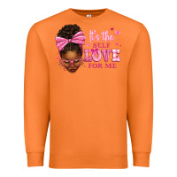 Carrot it's the self love for me afro woman Premium Sweatshirt - texasbilliewilder