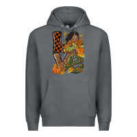 Rock Love Fall with afro woman Premium Hoodie - NancyCooperArtShop