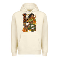 Sandshell Love Fall with afro woman Premium Hoodie - NancyCooperArtShop