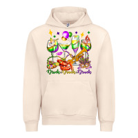 Sandshell drink drank drunk mardi gras wine glasses olivia Urban Hoodie - OliviaCreatesArt