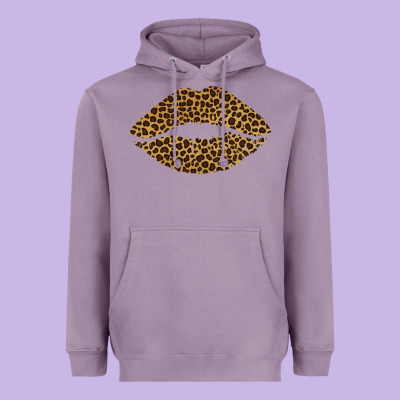 Leopard Lips Heavyweight Hoodie Designed By Bettercallsaul