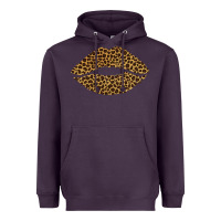 Plum leopard lips Heavyweight Hoodie - Bettercallsaul