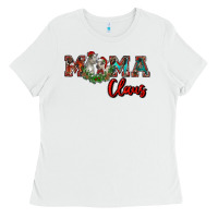 White mama claus Ladies Tee - RanaPortraitStore