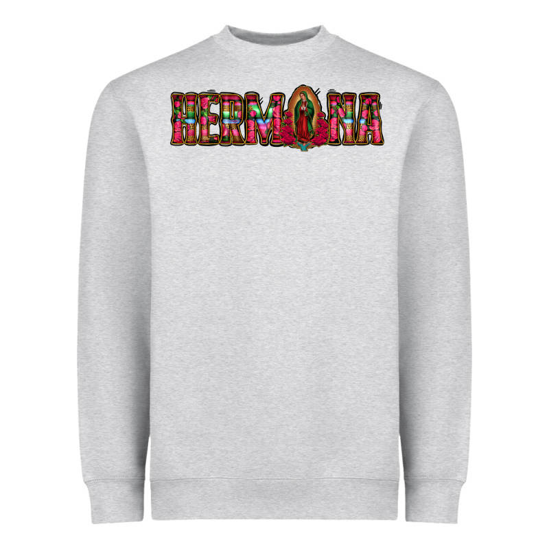 Hermana Floral Aztec Leopard Heavyweight Sweatshirt by Jasminsmagicworld | Teevron