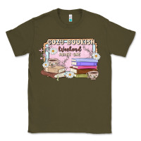 Army Green cozy bookish weekend ticket Classic Tee - MaliasSmallBusiness