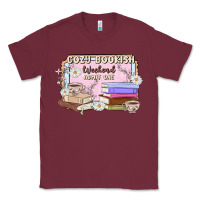 Burgundy cozy bookish weekend ticket Classic Tee - MaliasSmallBusiness