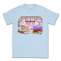 Dusty Blue cozy bookish weekend ticket Classic Tee - MaliasSmallBusiness