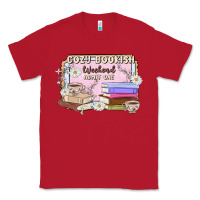 Red cozy bookish weekend ticket Classic Tee - MaliasSmallBusiness