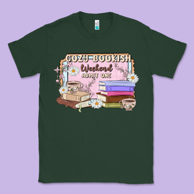 Cozy Bookish Weekend Ticket Classic Tee Designed By Maliassmallbusiness