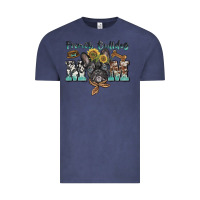 Vintage Denim french bulldog mom Vintage Tee - BarkalooDesign