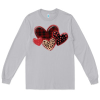 Moon Dust leopard hearts Long Sleeve Tee - MaliasSmallBusiness