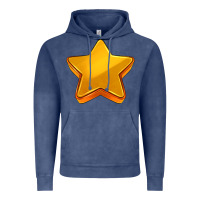 Vintage Denim 3d golden stars Vintage Hoodie - AdoDesignShop
