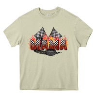 Mossy race mama Heavy Core Tee - Zillion Design Studio