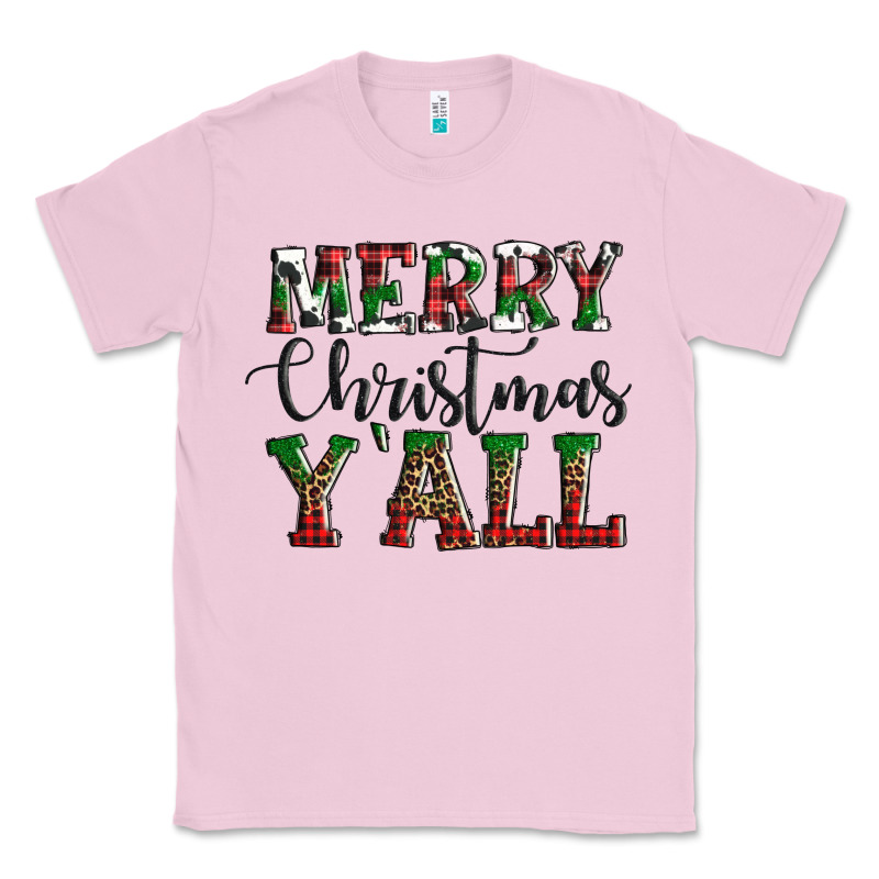 Merry Christmas Y'all Classic Tee by AdoDesignShop | Teevron