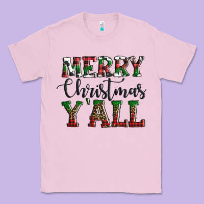 Merry Christmas Y'all Classic Tee Designed By Adodesignshop