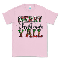 Bubblegum Pink merry christmas y'all Classic Tee - AdoDesignShop