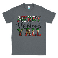 Charcoal Heather merry christmas y'all Classic Tee - AdoDesignShop