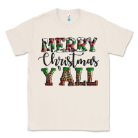 Natural merry christmas y'all Classic Tee - AdoDesignShop