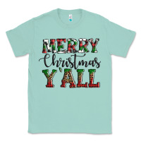 Seafoam merry christmas y'all Classic Tee - AdoDesignShop