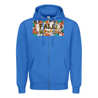 True Royal fall in love license plate Zipper Hoodie - BundleAndBundleShop