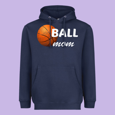 Ball Mom Heavyweight Hoodie Designed By Bettercallsaul