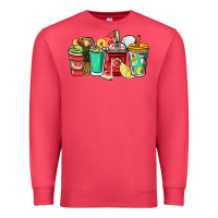 Cardinal Fruits coffee cups Premium Sweatshirt - NancyCooperArtShop