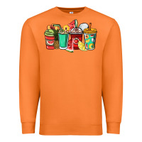 Carrot Fruits coffee cups Premium Sweatshirt - NancyCooperArtShop