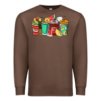 Chestnut Fruits coffee cups Premium Sweatshirt - NancyCooperArtShop