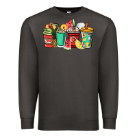 Smoke Fruits coffee cups Premium Sweatshirt - NancyCooperArtShop