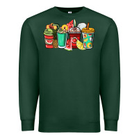 Sports Green Fruits coffee cups Premium Sweatshirt - NancyCooperArtShop