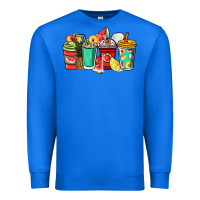 True Royal Fruits coffee cups Premium Sweatshirt - NancyCooperArtShop