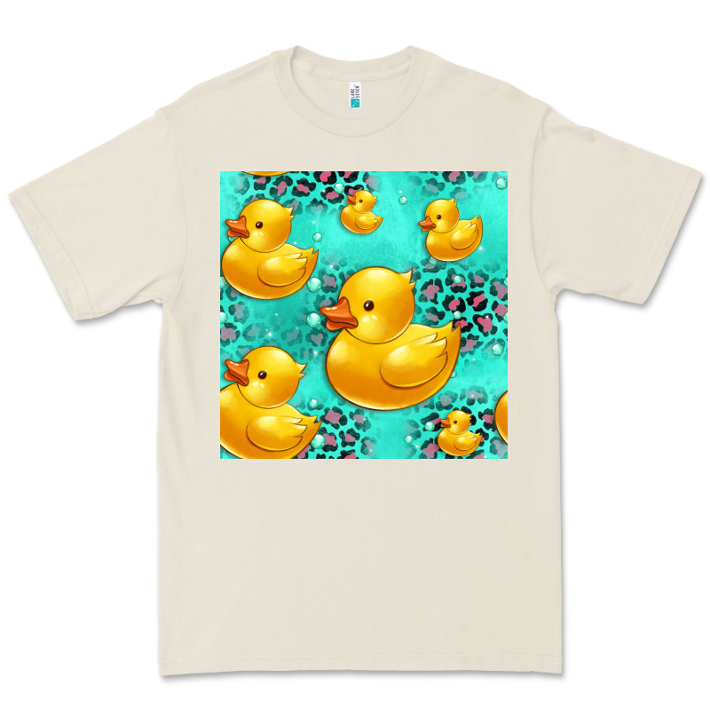 Rubber Duck Seamless Pattern Premium Tee by HRA Design Shop | Teevron