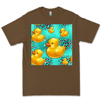 Cacao rubber duck seamless pattern Premium Tee - HRA Design Shop