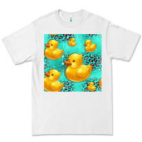 White rubber duck seamless pattern Premium Tee - HRA Design Shop