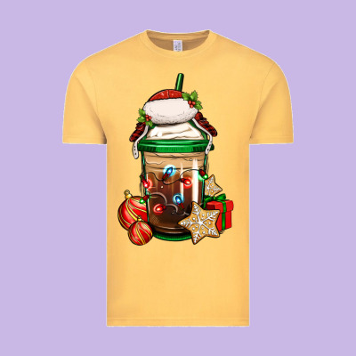Christmas Vacation Trapper Hat Coffee Cup Vintage Tee Designed By Jasminsmagicworld