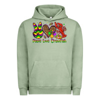 Pigment Oil Green peace love crawfish olivia Urban Hoodie - OliviaCreatesArt