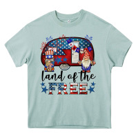 Land Of The Free Caravan Gnomies Heavy Core Tee | Teevron