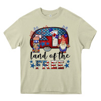 Mossy land of the free caravan gnomies Heavy Core Tee - BarkalooDesign