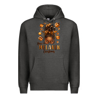 Charcoal Heather have a melanin christmas afro messy bun Premium Hoodie - texasbilliewilder