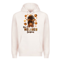 Have A Melanin Christmas Afro Messy Bun Premium Hoodie | Teevron