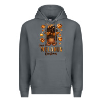 Rock have a melanin christmas afro messy bun Premium Hoodie - texasbilliewilder