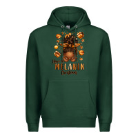Sports Green have a melanin christmas afro messy bun Premium Hoodie - texasbilliewilder