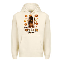 Tofu have a melanin christmas afro messy bun Premium Hoodie - texasbilliewilder